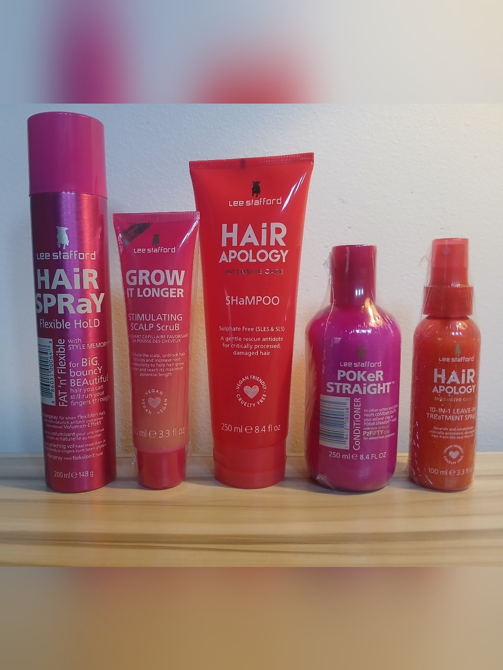 Lee Stafford Hair Products Bundle NEW
